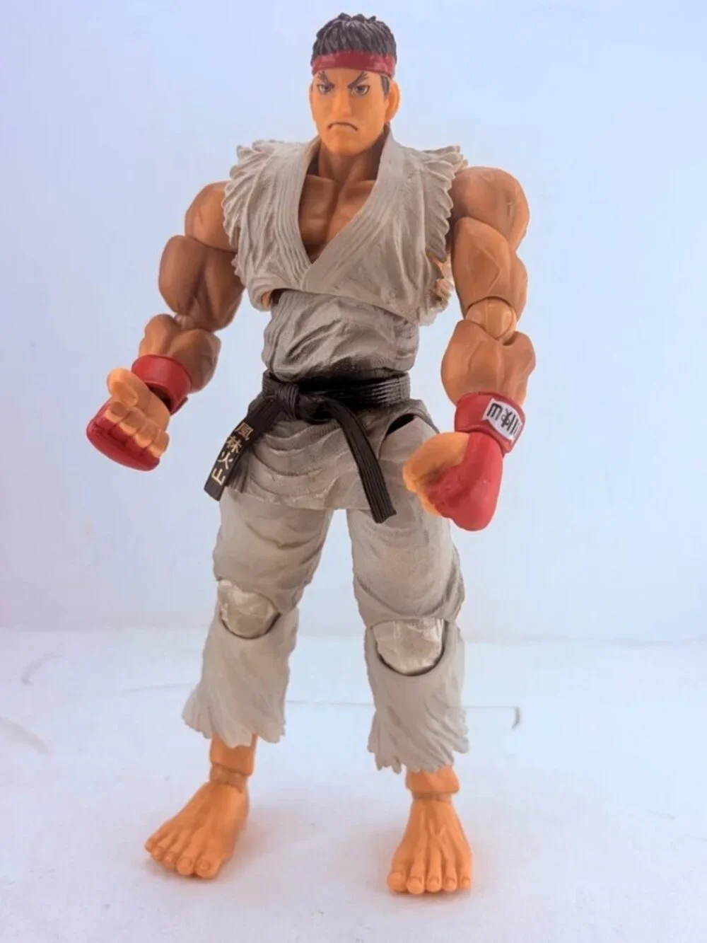 Street Fighter IV Ryu 8 Inch Collectible Action Figure w Accessories Stand Rare